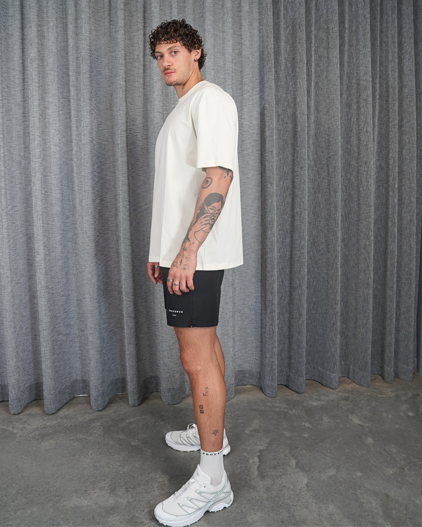 Mens Basic T-Shirt Off White