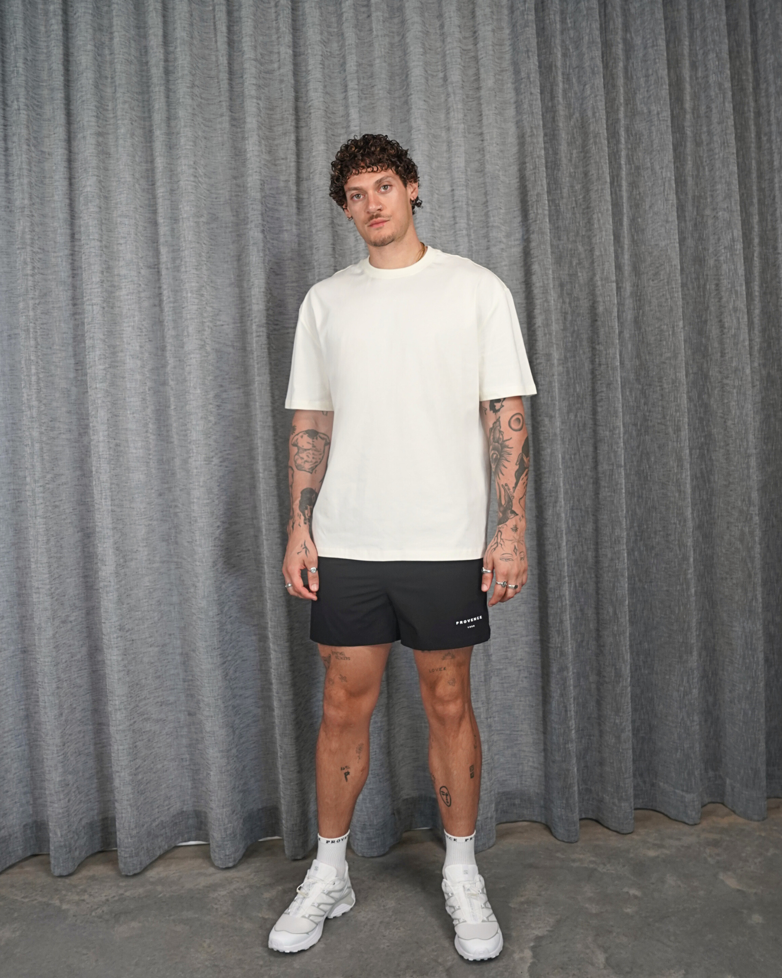 Mens Basic T-Shirt Off White