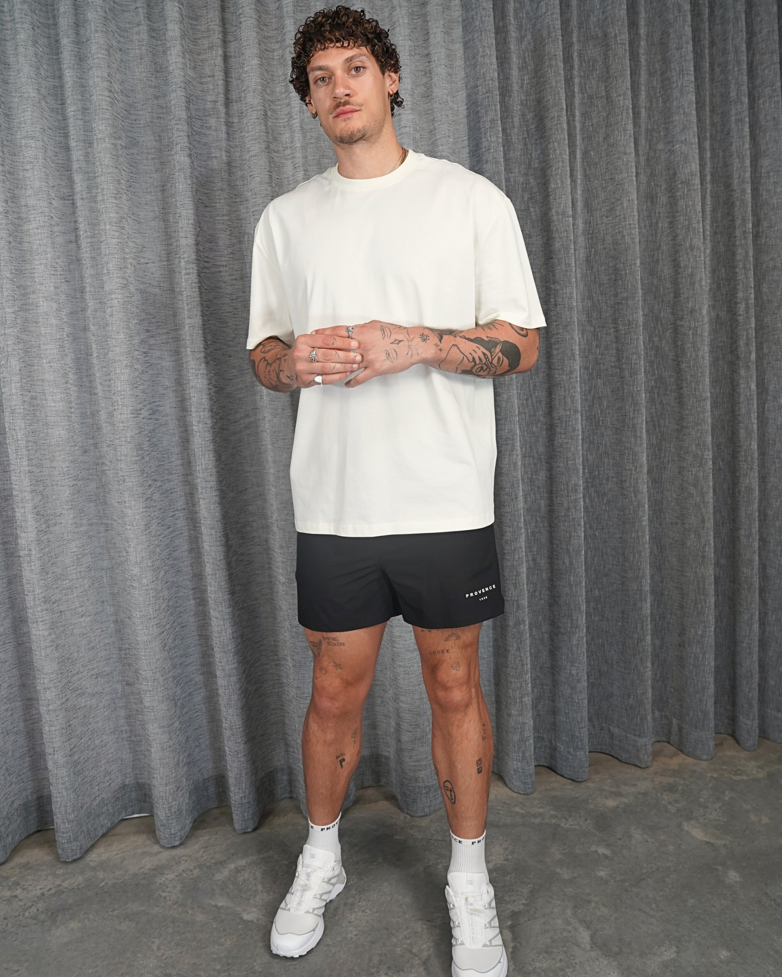 Mens Basic T-Shirt Off White