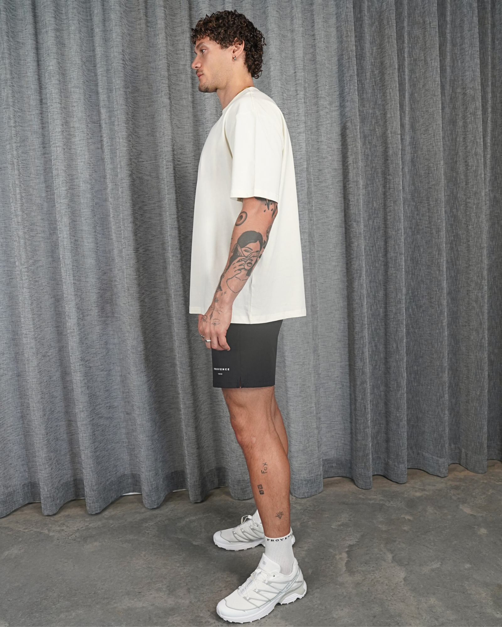 Mens Basic T-Shirt Off White