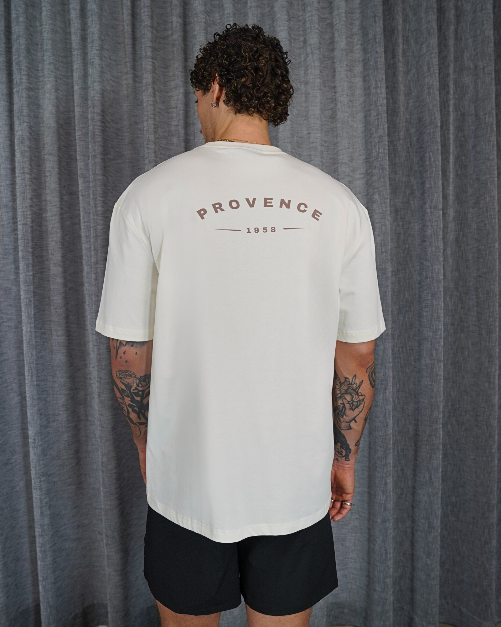 Mens Arch Logo T-Shirt Off White