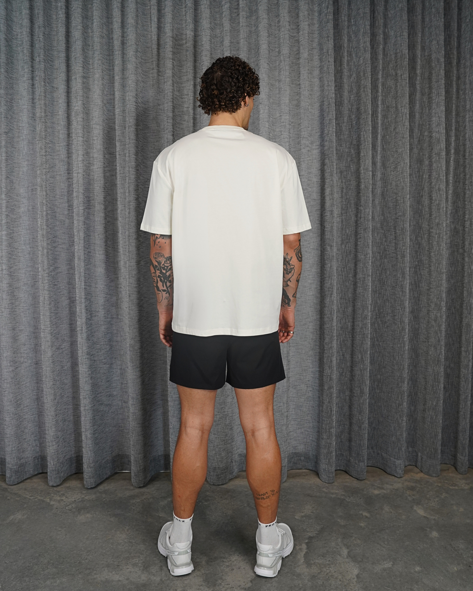 Mens 1958 Logo T-Shirt Off White