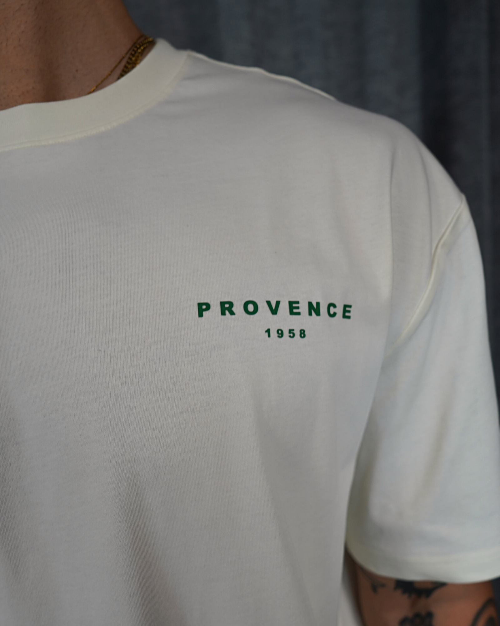 Mens 1958 Logo T-Shirt Off White