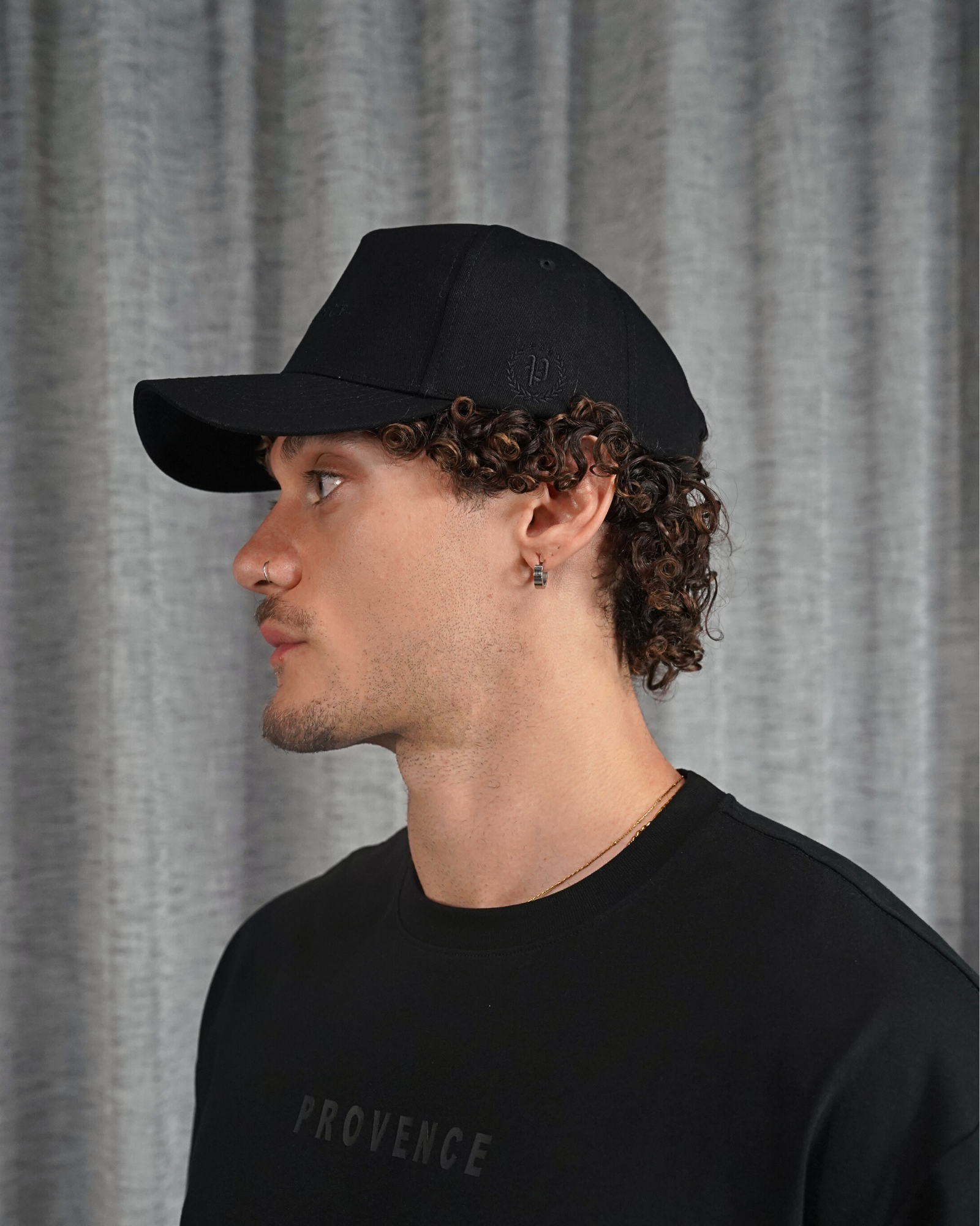 Mens Classic Provence Cap Black/Black