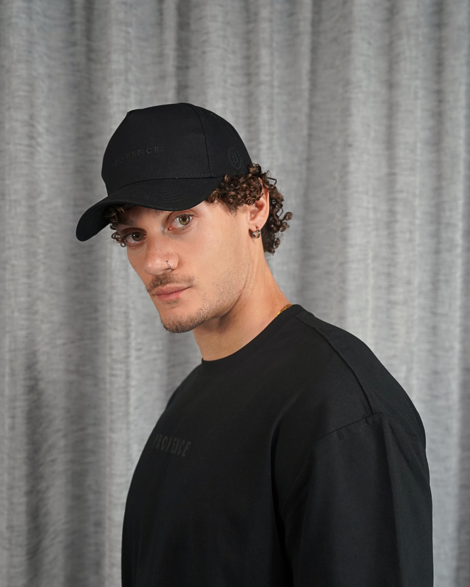Mens Classic Provence Cap Black/Black