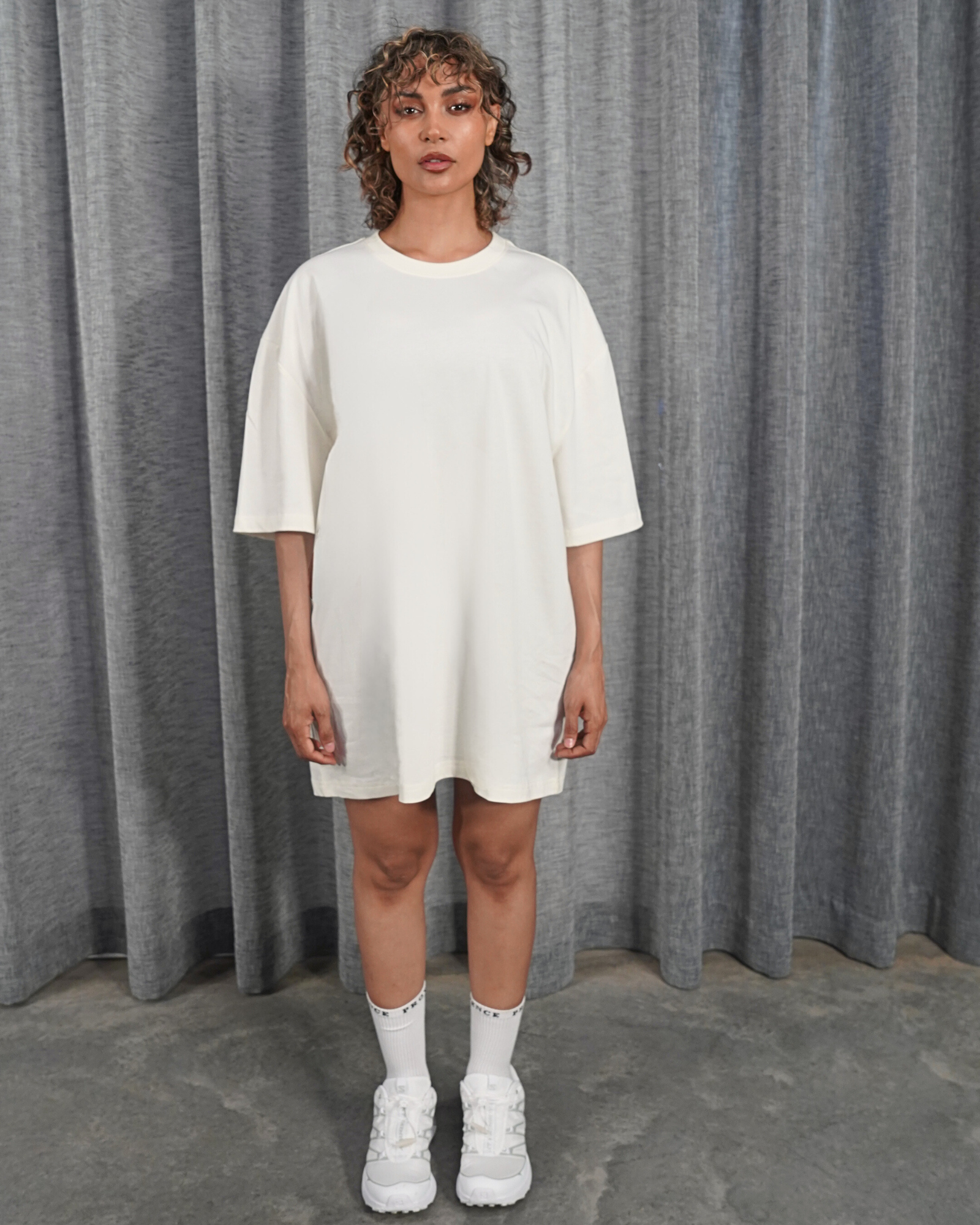 Womens Basic T-Shirt Off White