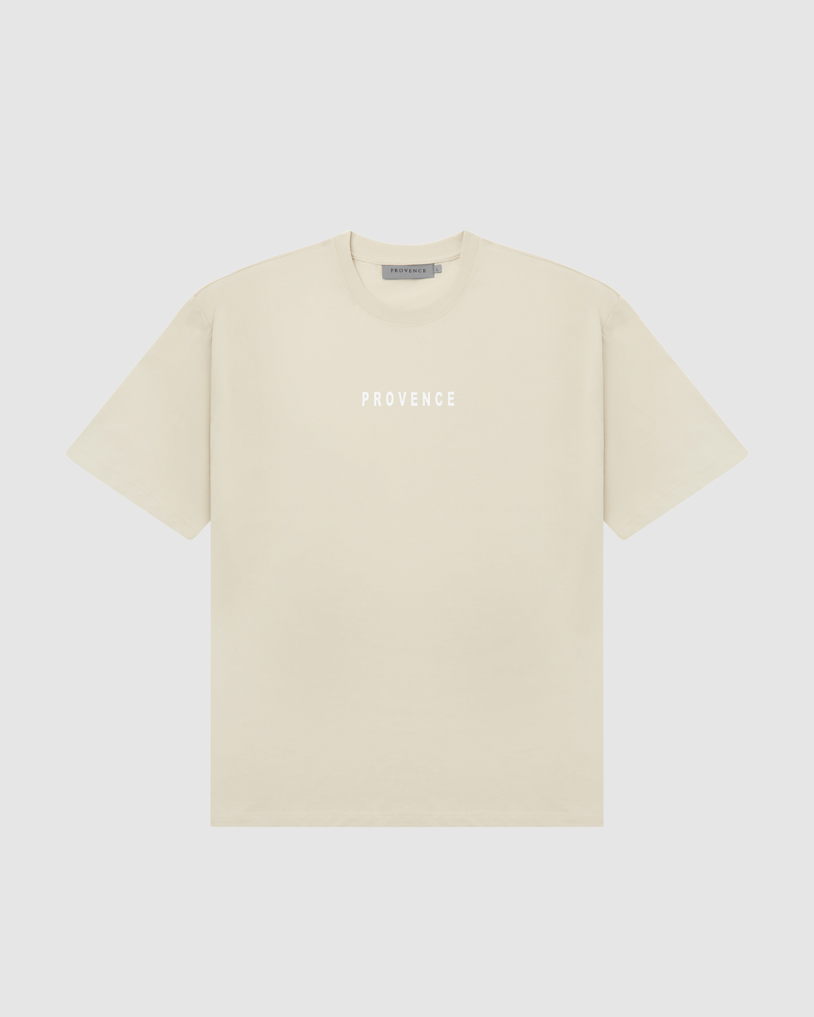 Womens Crest Logo T-Shirt Beige