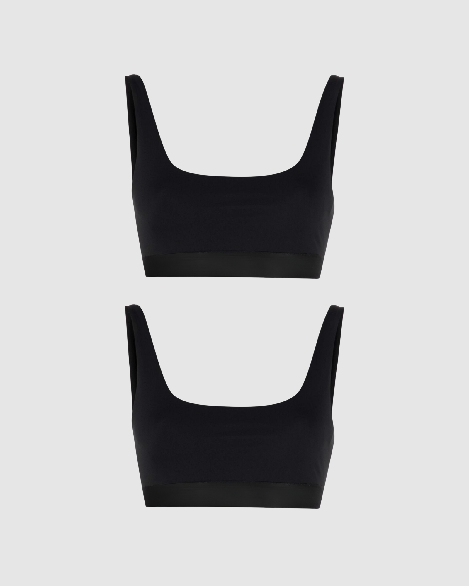 Womens Two Pack Activewear Crop Top