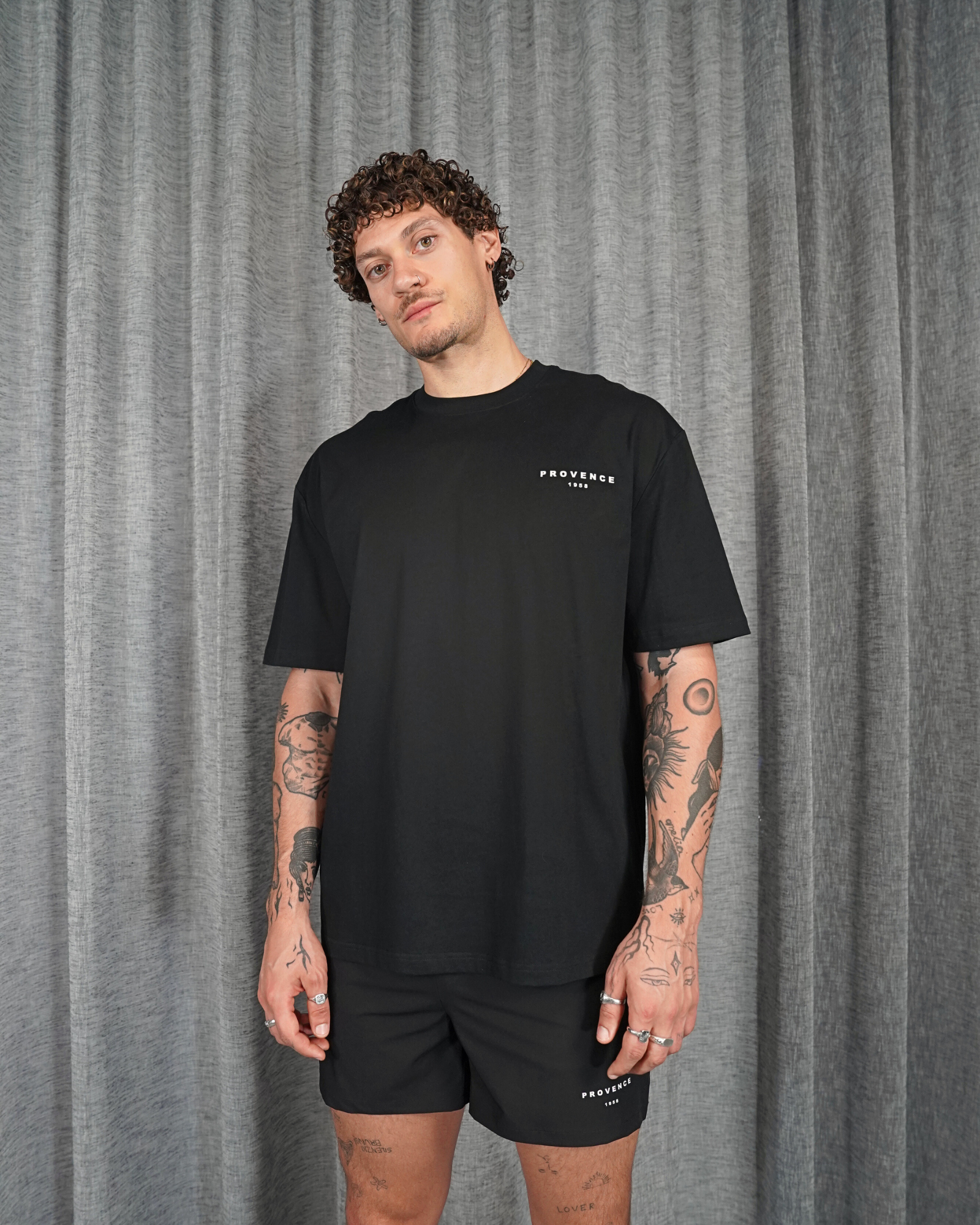 Mens 1958 Logo T-Shirt Black