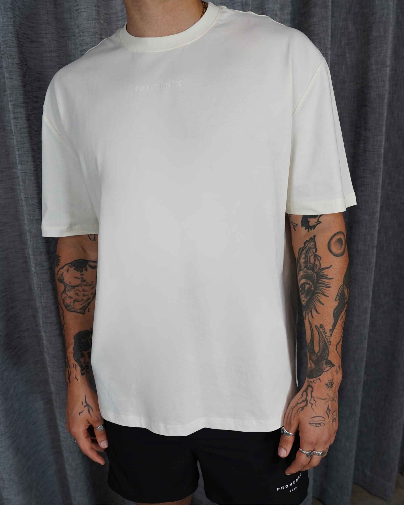 Mens Classic Logo T-Shirt Off White