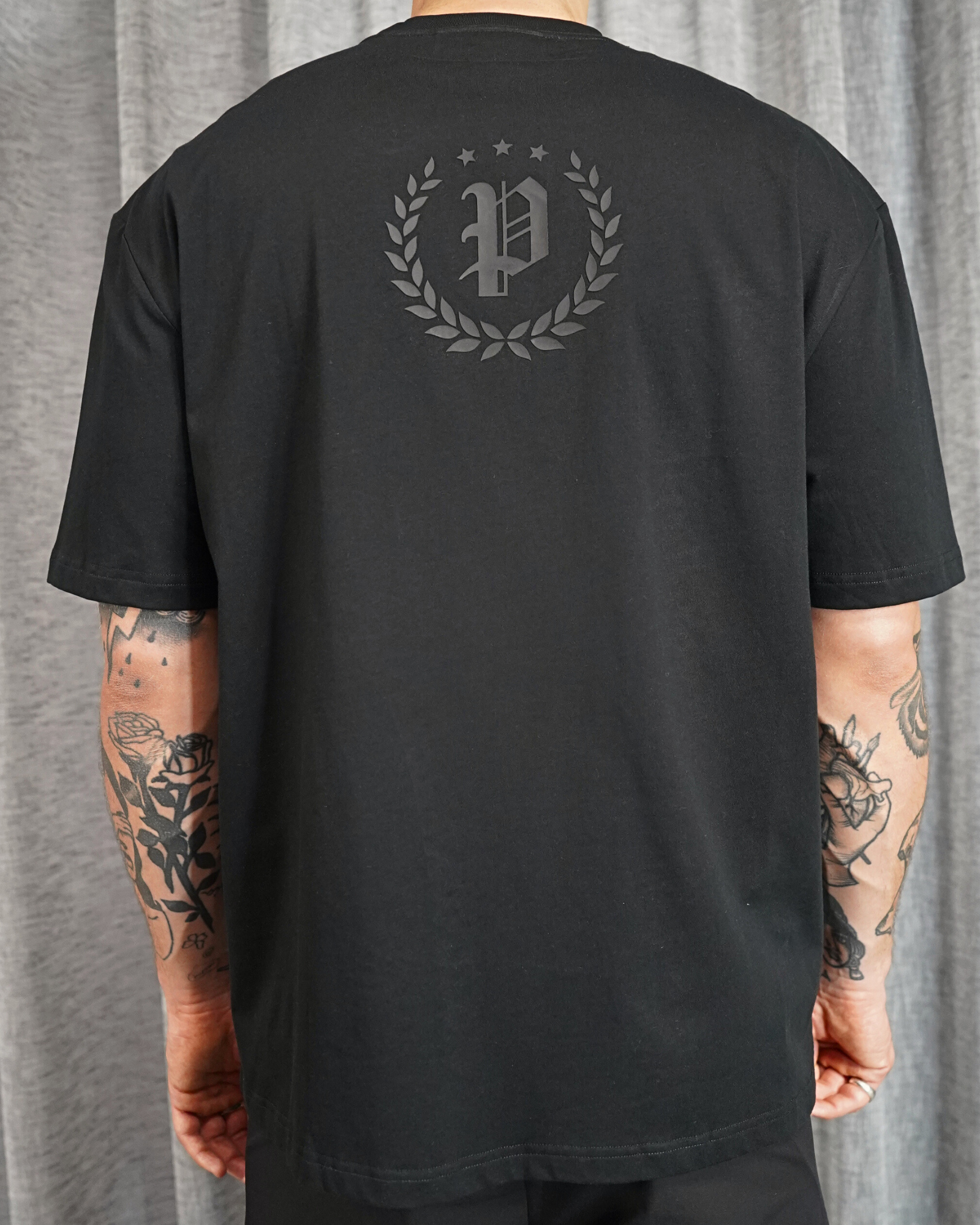 Mens Crest Logo T-Shirt Black