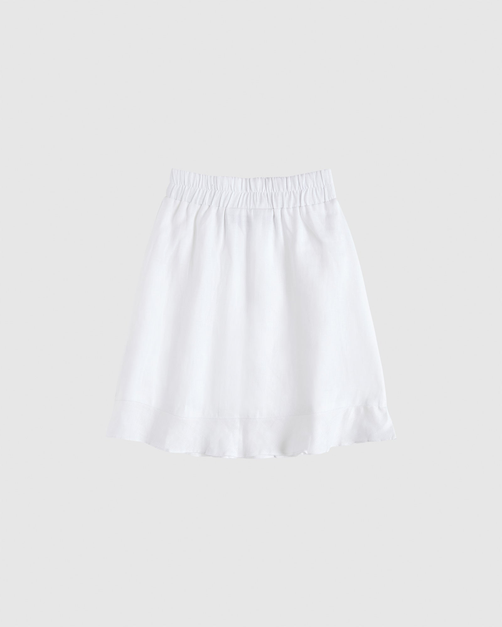 Kids Linen Frill Skirt