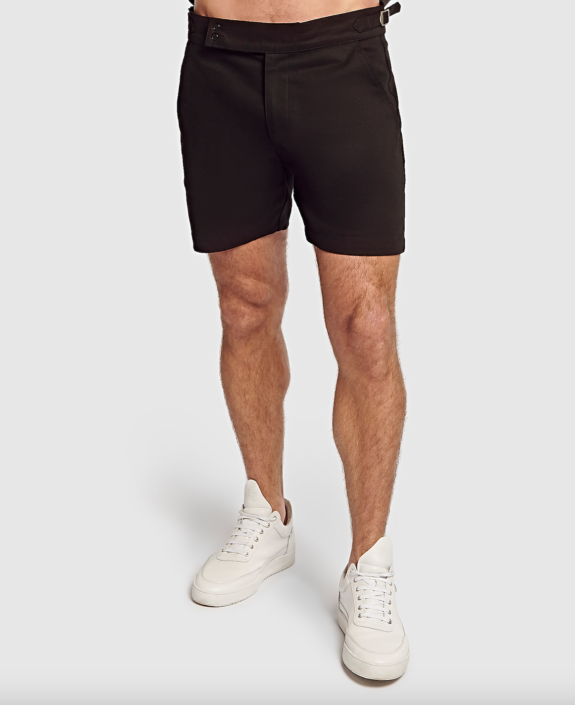 Mens white 2025 tailored shorts